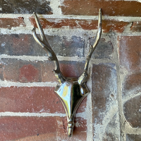 Cast Aluminum Antler Trophy Wall Hook - Picture 2 of 12